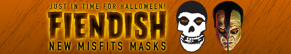 Misfits Halloween Masks