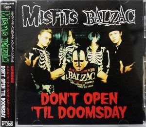 Misfits X Balzac (Japanese Import Edition) Split CD