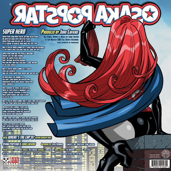 Super Hero Back Cover (2013)